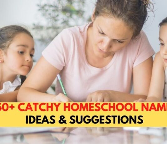 250+ Catchy Homeschool Names Ideas & Suggestions