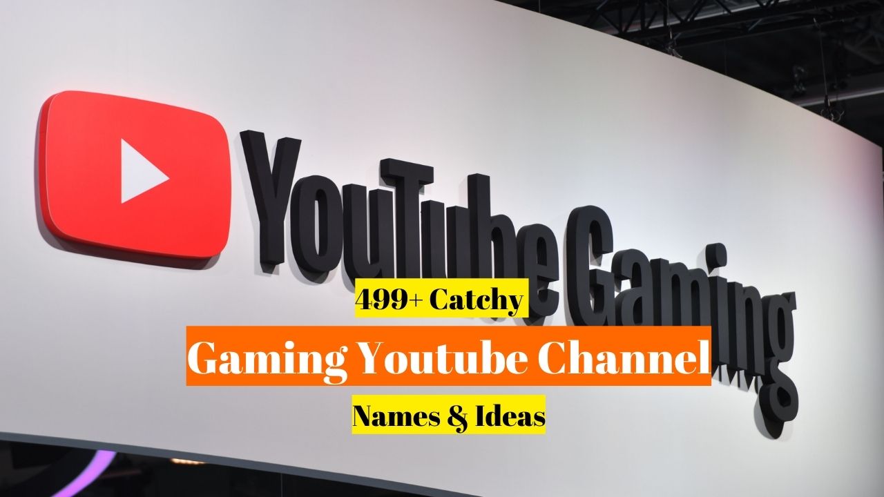 100  Gaming Channel Name ideas