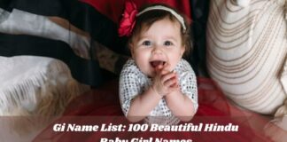 Gi Name List: 100 Beautiful Hindu Baby Girl Names