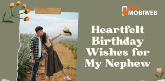 Heartfelt Birthday Wishes for My Nephew